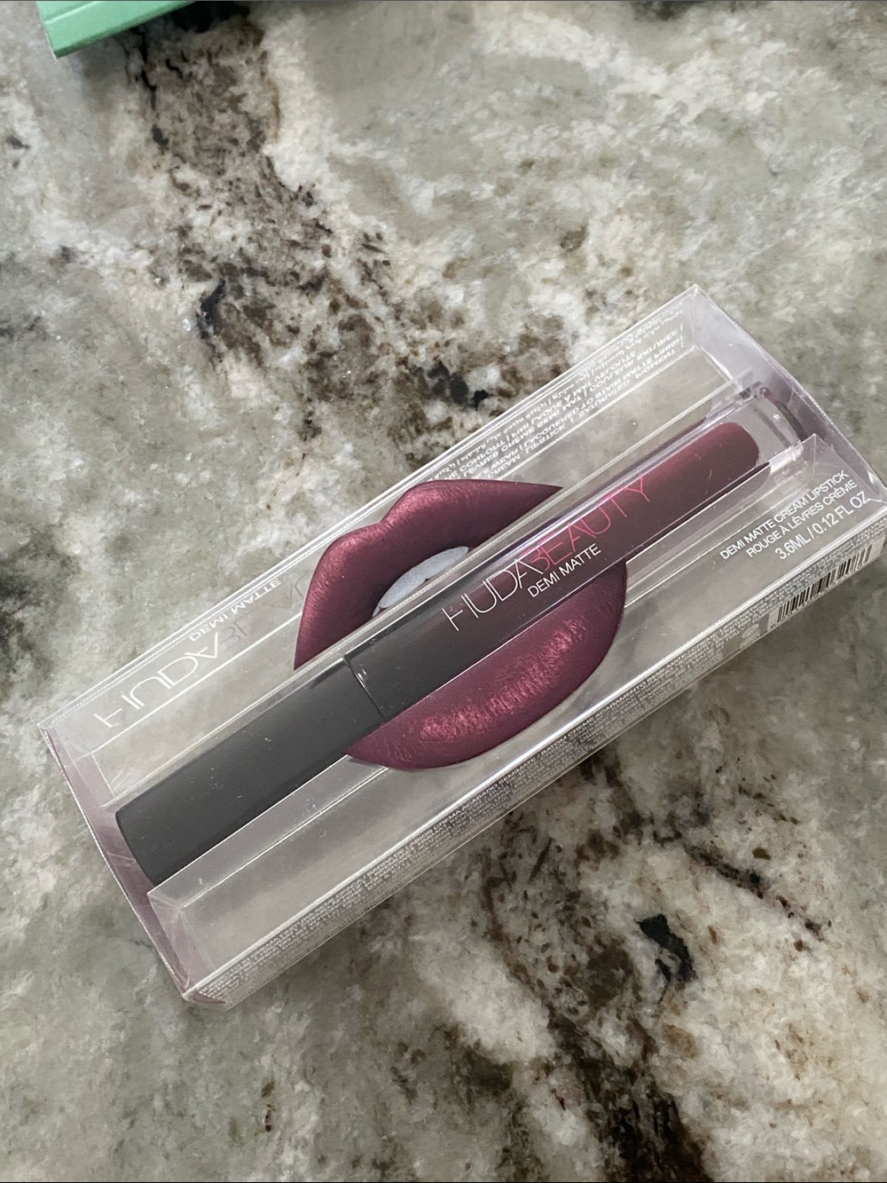 Huda Beauty Demi Matte Cream Lipstick (Bawse) NEW/SEALED/UNOPEN